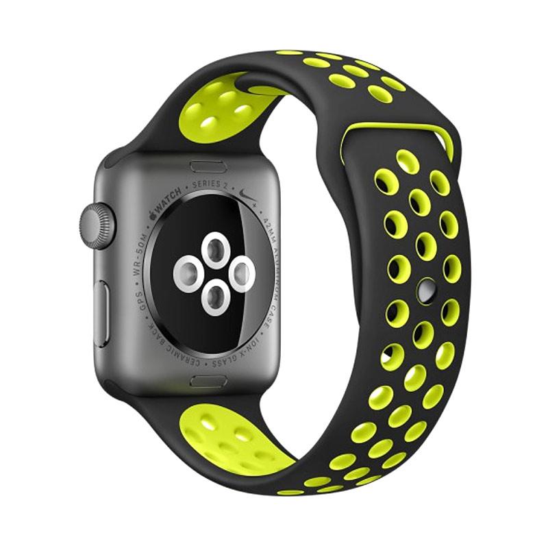 Jual Apple Watch Nike 42mm Sport MP0A2 Smartwatch - Black Volt Online