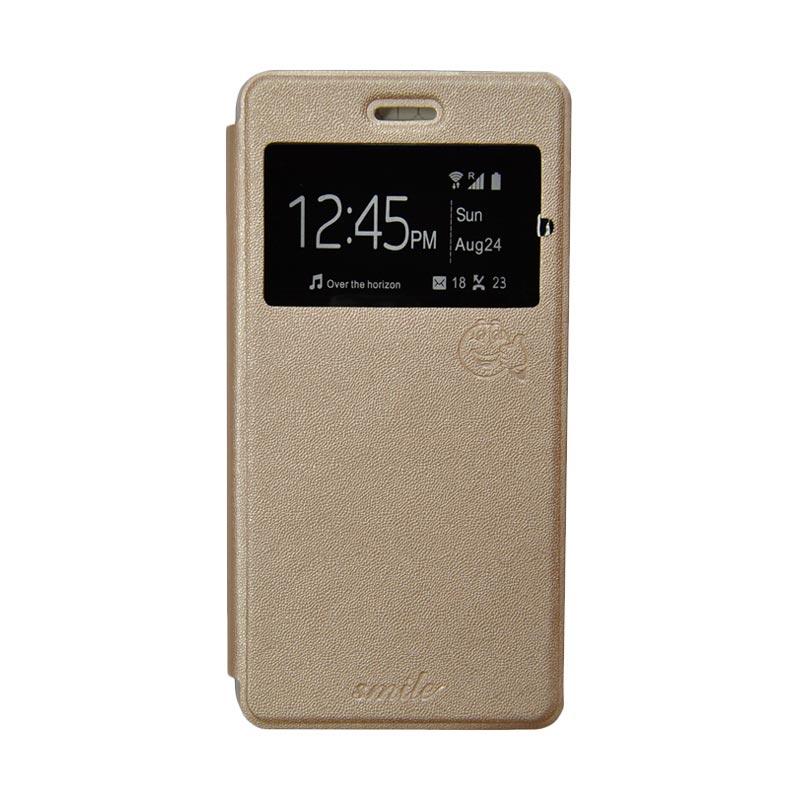 jual smile flip cover casing for xiaomi redmi 4 4s 4 prime gold harga kualitas jual smile flip cover casing for xiaomi redmi 4 4s 4 prime gold harga kualitas