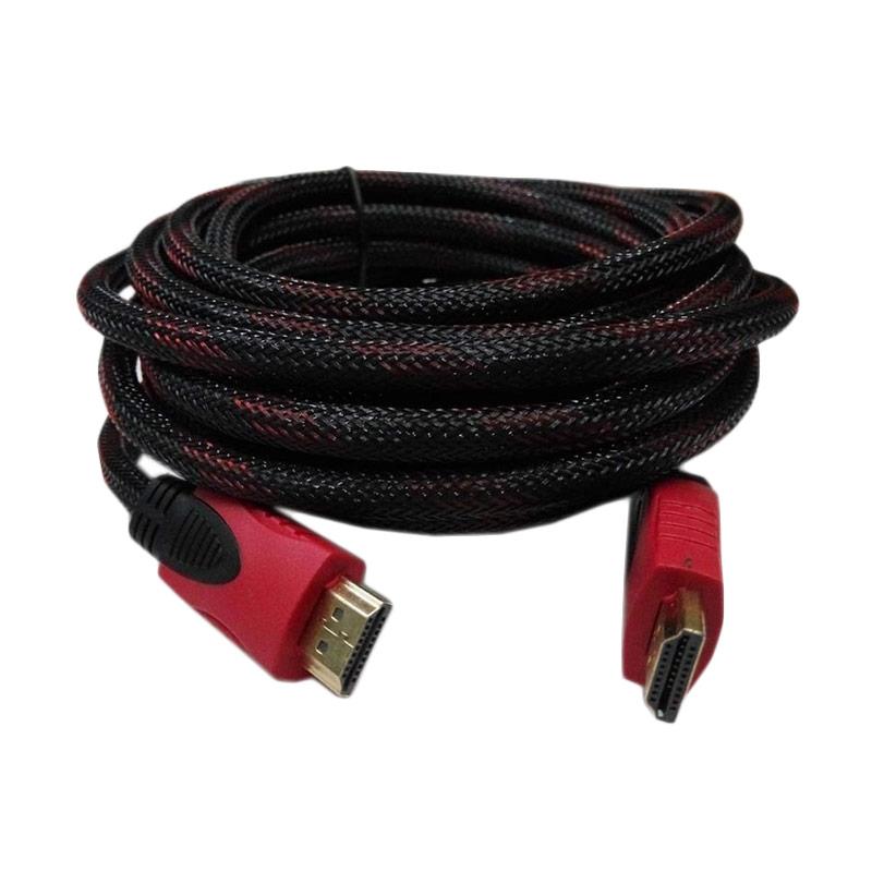Jual Universal Kabel HDMI to HDMI Versi 1.4 - Hitam [5