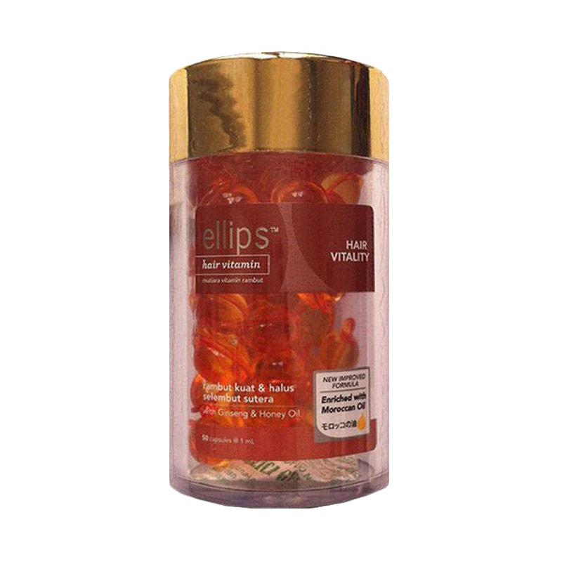 Jual Ellips Ginseng Hair Vitamin for Vitality [50 Kapsul