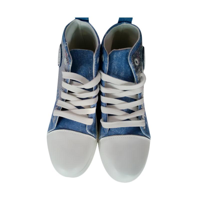 jual hrv z za809 shoes wedges sepatu wanita biru jual hrv z za809 shoes wedges sepatu wanita biru