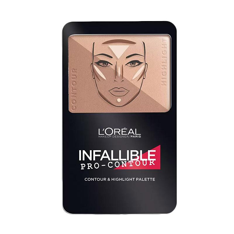 jual l oreal infallible pro contour powder medium jual l oreal infallible pro contour powder medium