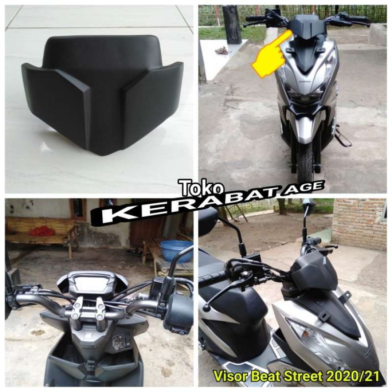 Jual Modifikasi Beat street Variasi Visor Beat2020 di Seller andri