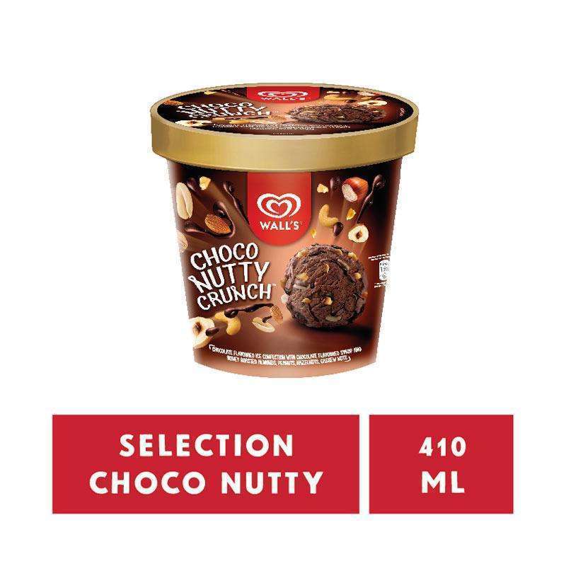 Jual Surabaya Wall's Selection Choco Nutty Ice Cream [410 Ml] Di