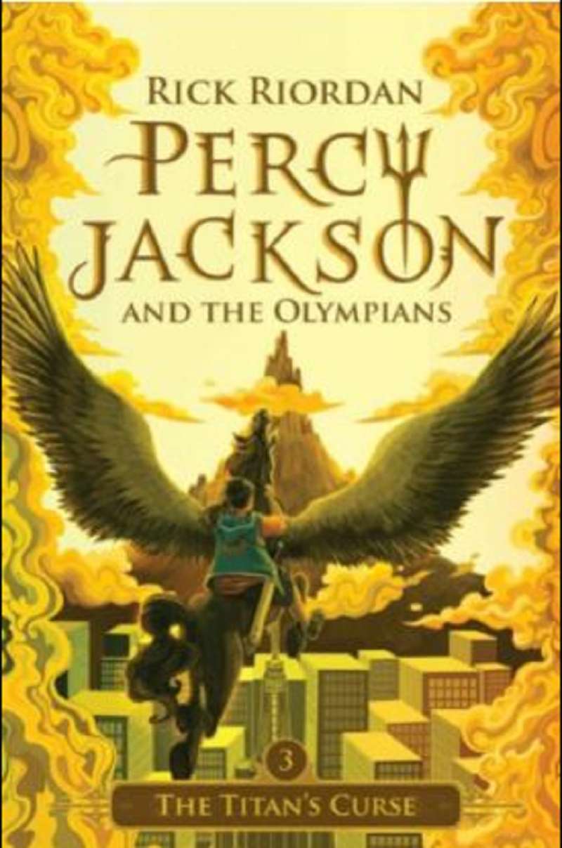 Promo Mizan Buku Novel Percy Jackson #3: The Titans Curse (Republish ...