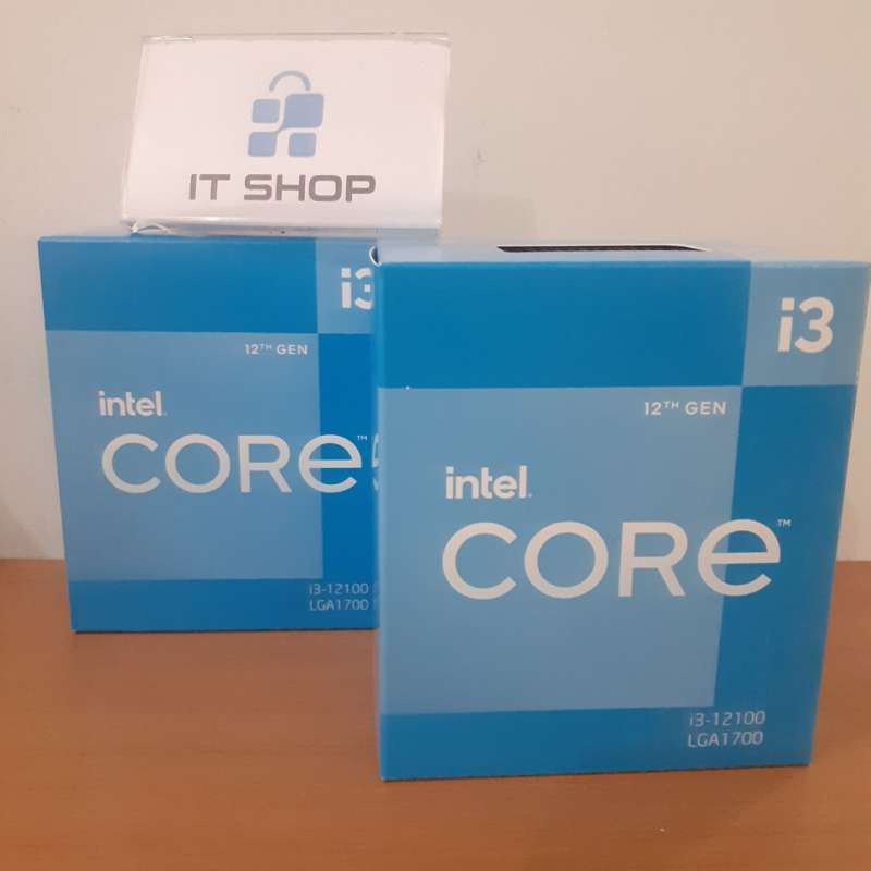 Jual Intel Processor Core I3 12100 Box - Lga1700 Di Seller It Shop ...
