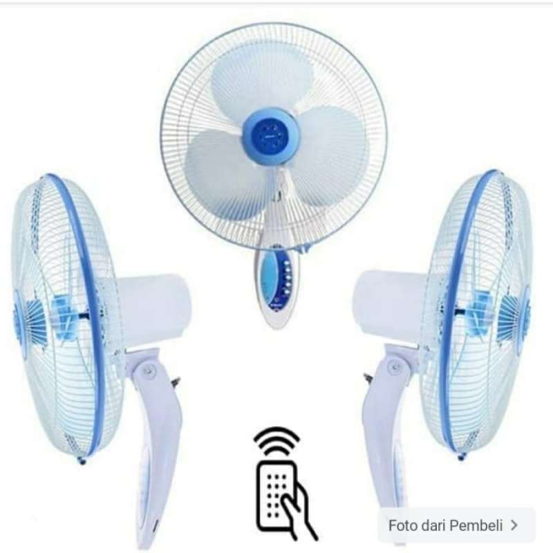 Jual Kipas Angin Dinding Remote 16 Miyako 1689Rc di Seller Halers