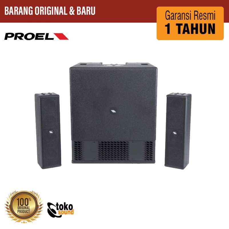 Jual PROEL SESSION 4 ORIGINAL SNI - COMPACT PORTABLE ARRAY SYSTEM 1200W ...