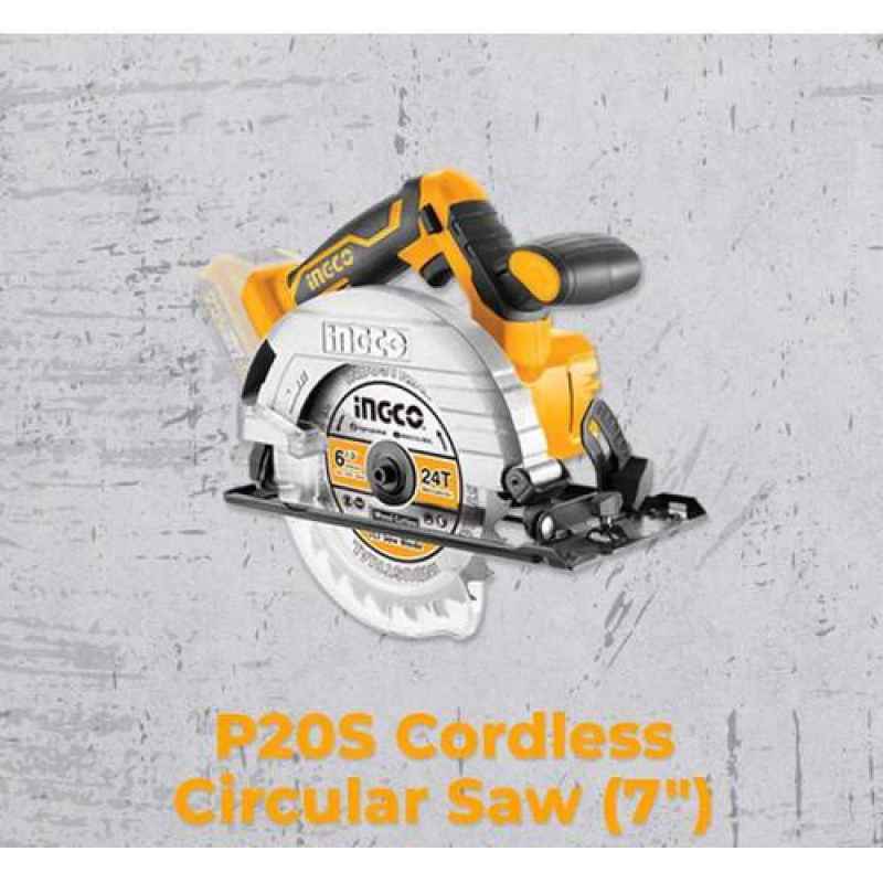 Jual Circular Saw Cordless Gergaji Serkel INGCO CSLI1651 di Seller