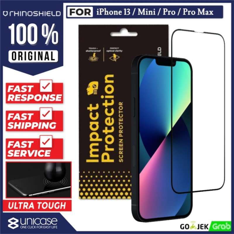 Jual Screen Protector iPhone 13 Pro Max 13 Mini RhinoShield 3D Impact
