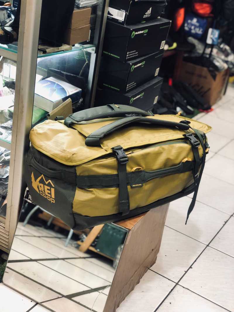 Jual REI Coop Big Haul 60L Green Army Duffel bag ORIGINAL di Seller