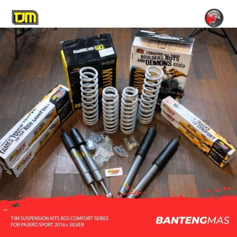 Jual TJM Suspension Kits XGS Comfort Series For Pajero Sport 2016+ SILVER di Seller Banteng Mas