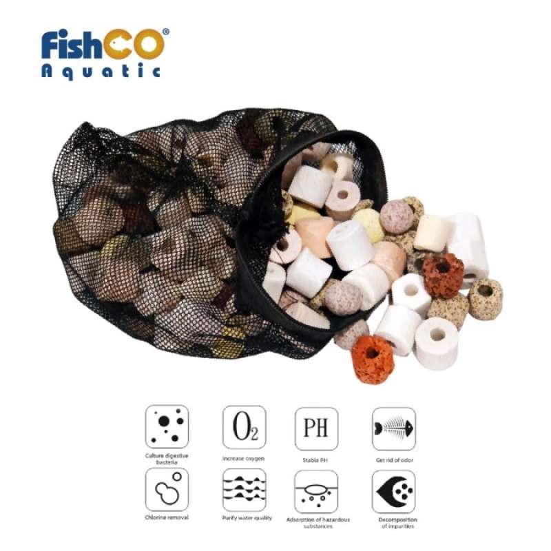 Jual Fishco Bio Filter Media / Rumah Bakteri Filter Aquarium 10 In 1 ...