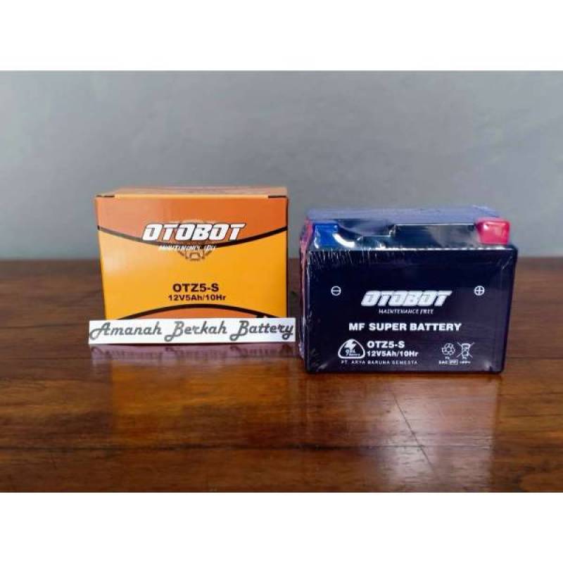 Jual AKI MOTOR OTOBOT GTZ5S, AKI MOTOR BEAT,MIO SOUL,FINO,VARIO 110