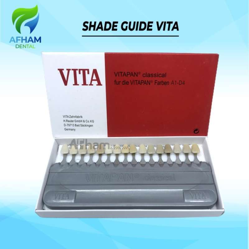 Jual dental shade guide vita panduan warna gigi di Seller Anes Medika