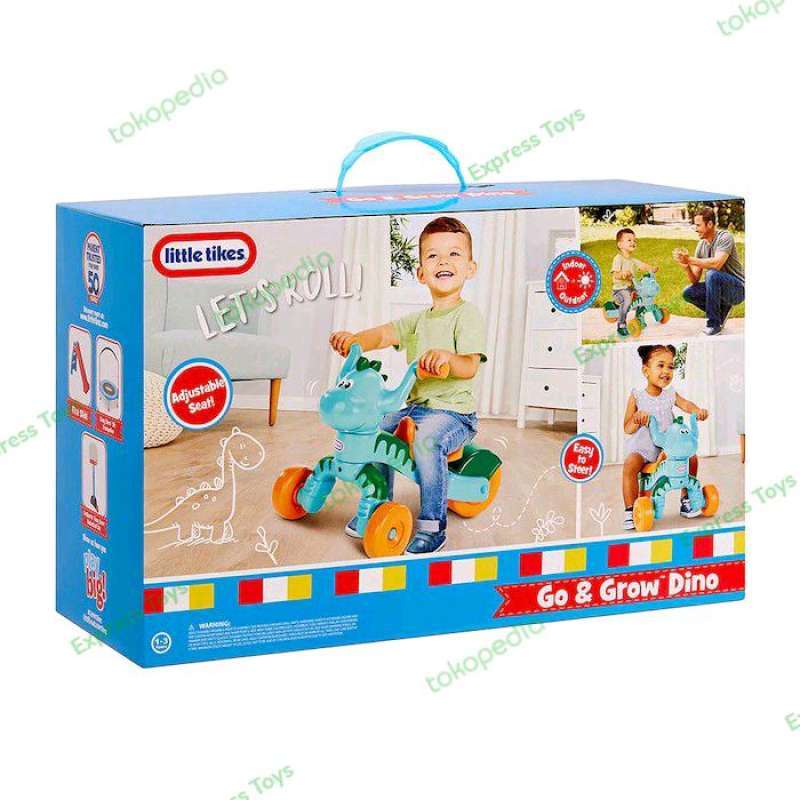 Jual Little Tikes Go & Grow Dino Dinosaur RideOn Trike for Kids di