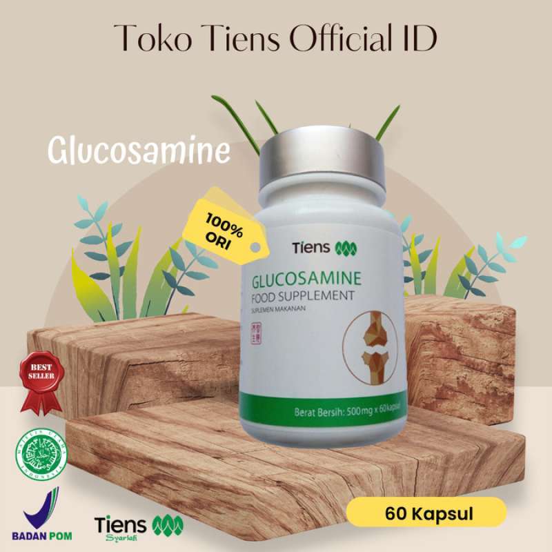 Promo Glucosamine Capsules Original Obat Tulang dan Sendi Isi 60 Kapsul