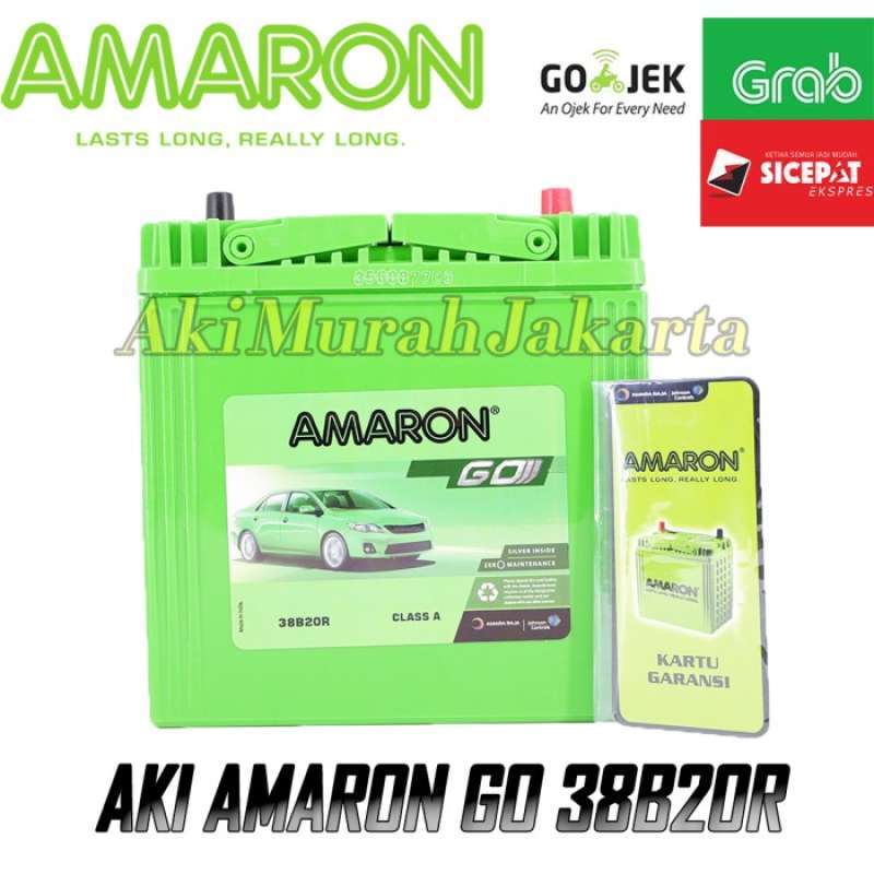 Jual Aki Mobil Suzuki Carry Series NS40Z / 38B20R Amaron GO Aki Kering