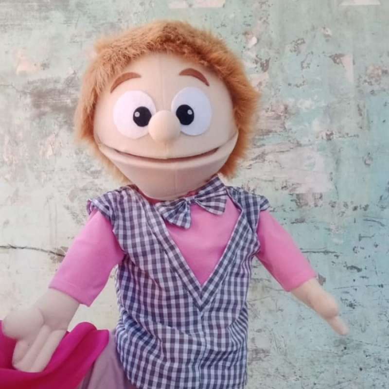 Promo Boneka Muppet Cablak Ventriloquist Dongeng Rompi Dan Dasi Diskon ...