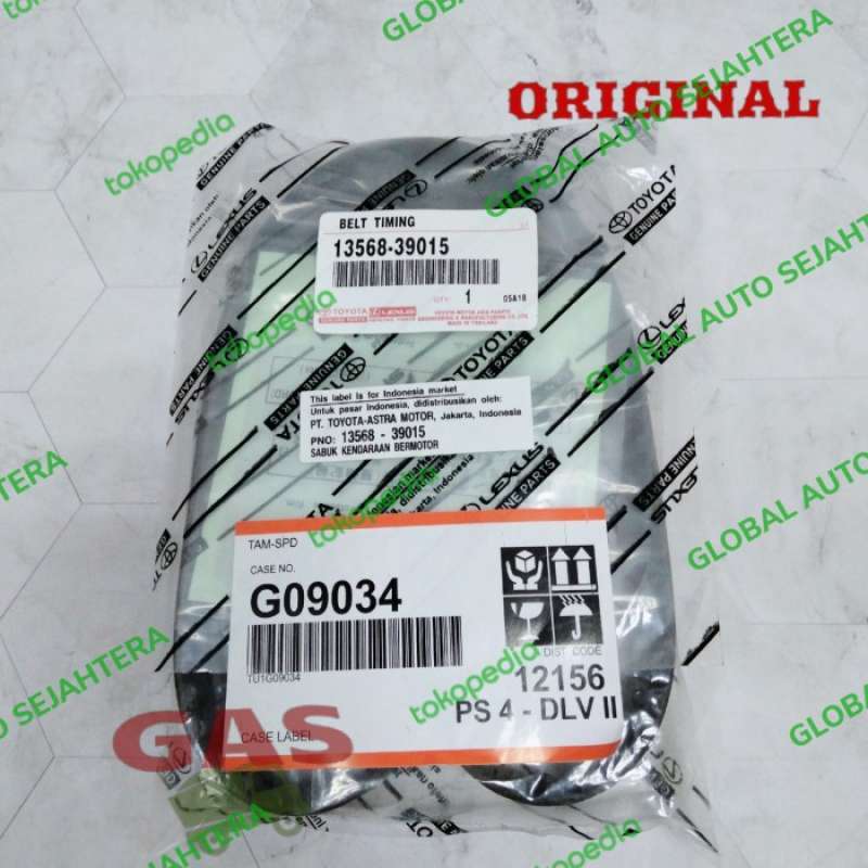 Promo Terbaik Timing Belt Fan Van Belt Innova Hilux Fortuner Hiace