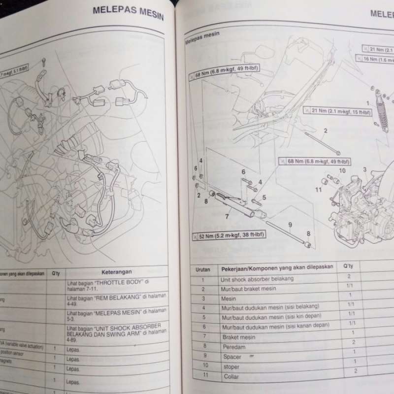 Jual Manual Book Buku Panduan Service Yamaha Nmax Original Yamaha Di