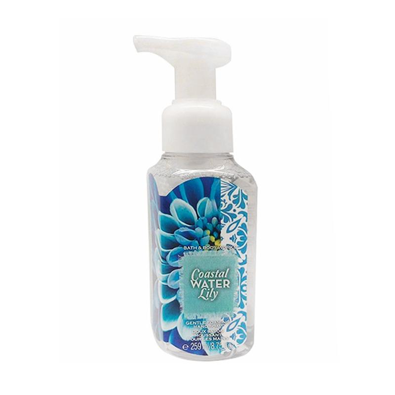 Jual Bath & Body Works Hand Soap Gentle Foaming Coastal Water Lily di
