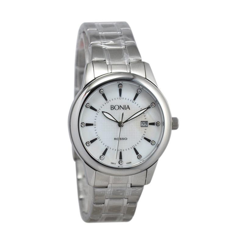 Jual Bonia Rosso Jam Tangan Pria - Silver Putih BNB10099 