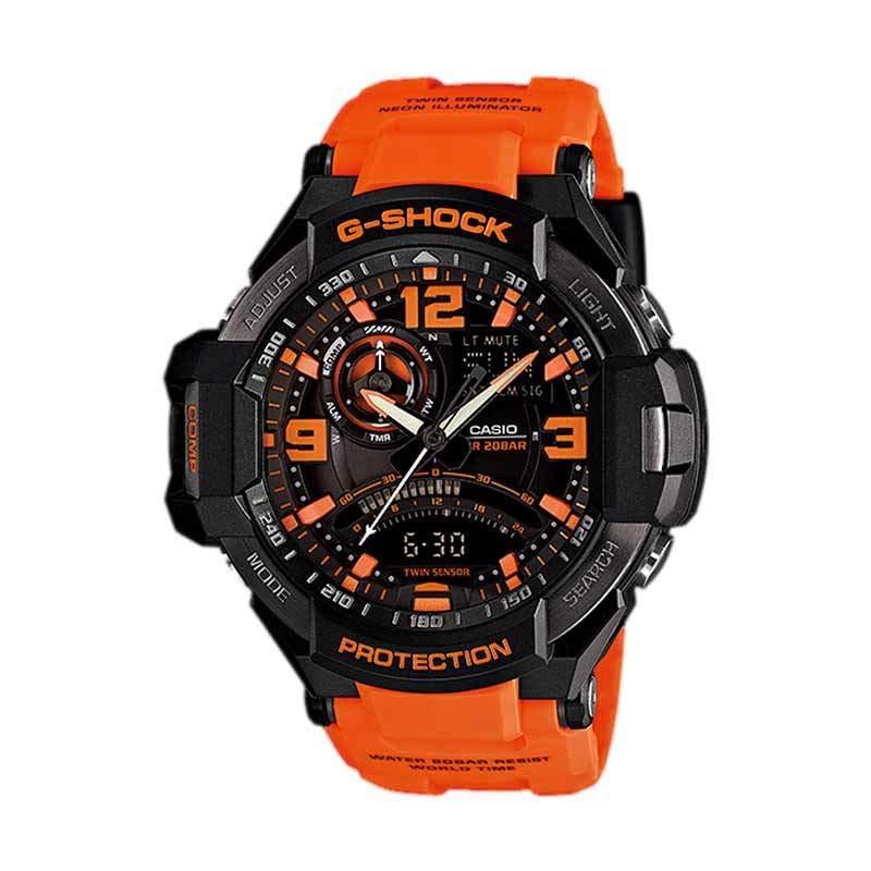 Jual CASIO GSHOCK GA10004A Gravity Defier Jam Tangan Pria Black