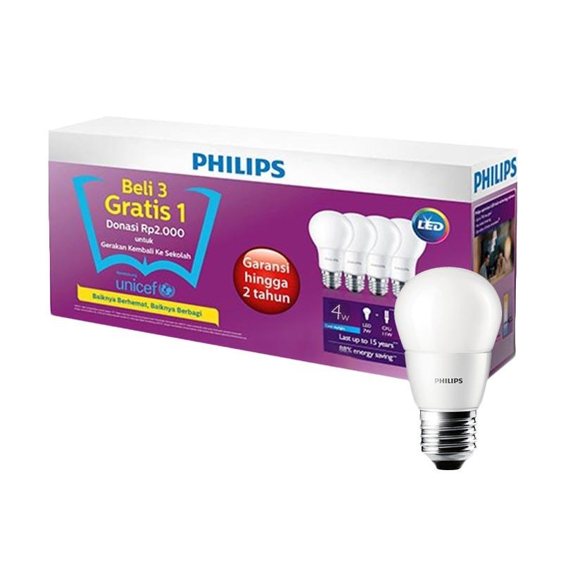 jual lu led bohlam philips 4w 4watt 4 w 4 watt beli 3 jual lu led bohlam philips 4w 4watt 4 w 4 watt beli 3