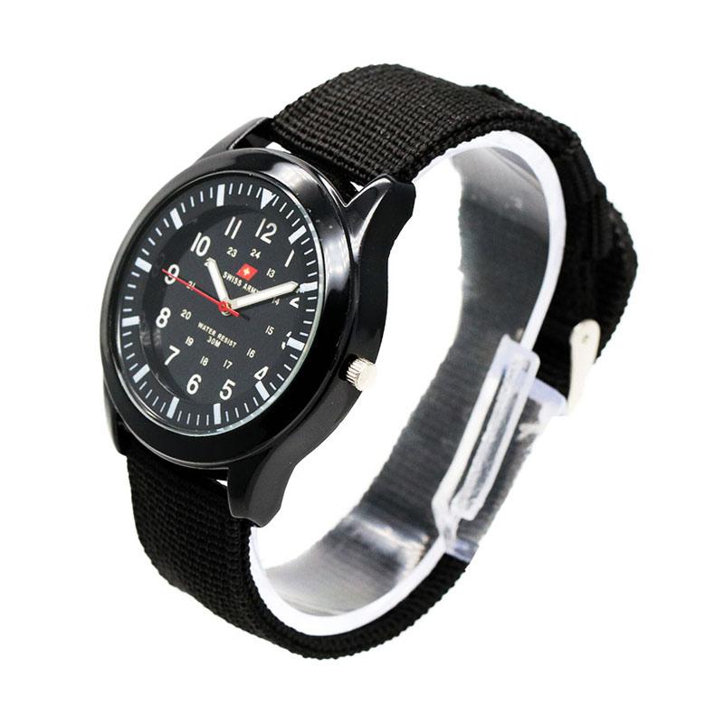 Jual Swiss Army 1024 Strap Kanvas Jam Tangan Wanita - FB