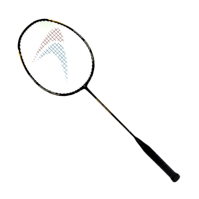 jual flypower smash 100 watt raket badminton black gold jual flypower smash 100 watt raket badminton black gold