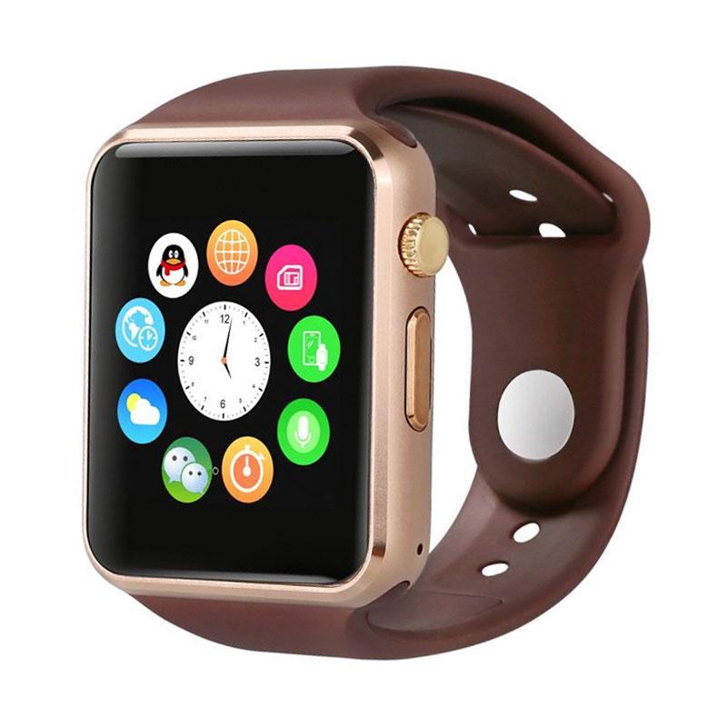 Jual Onix AlphaCore U10 Titanium Finish Smartwatch - Brown Online April