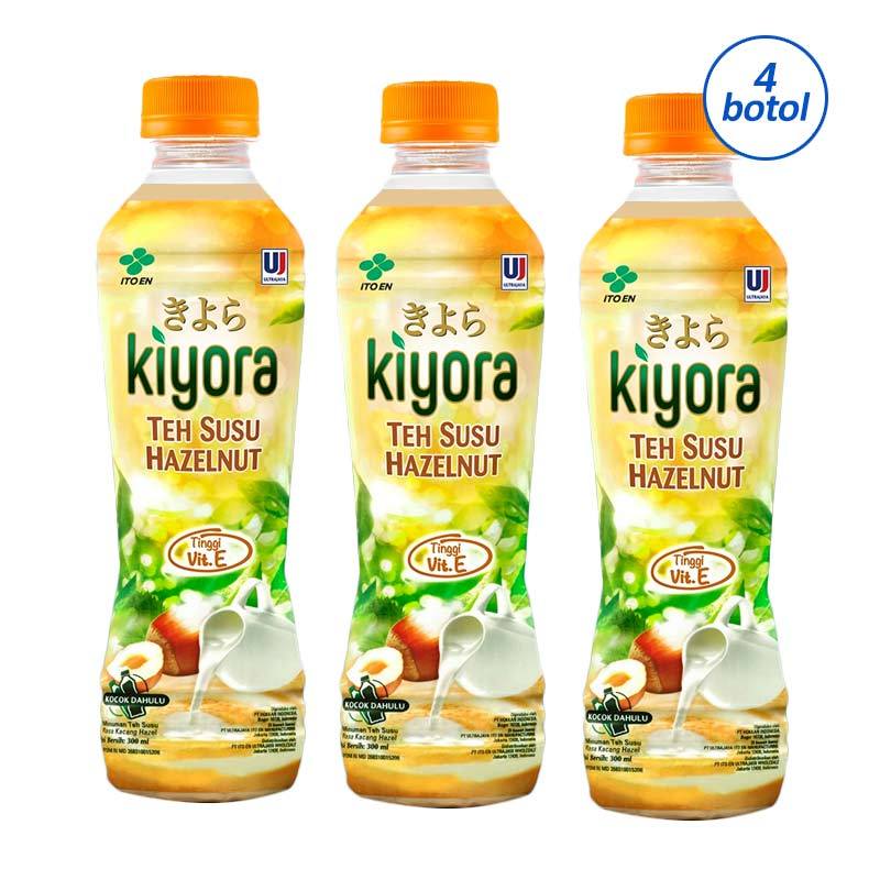 Jual Kiyora Hazelnut Milk Tea Minuman Instan [300 mL/4