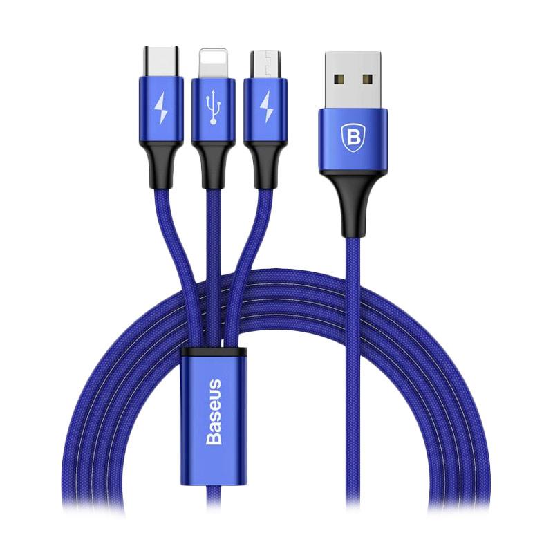 Jual Baseus Rapid Series 3in1 Kabel Data [Micro USB