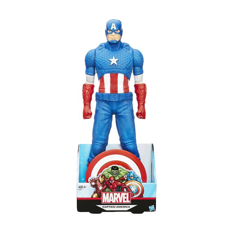jual hasbro b1654 marvel titan series captain america figure 20 inch jual hasbro b1654 marvel titan series captain america figure 20 inch
