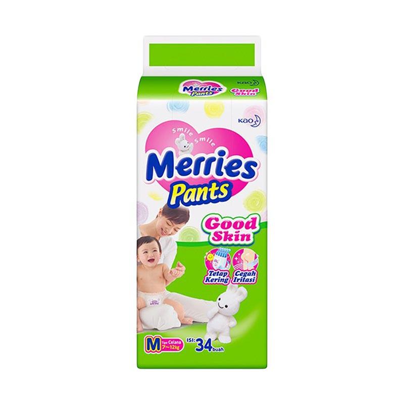 jual merries skin popok bayi tipe celana size m 34 jual merries skin popok bayi tipe celana size m 34