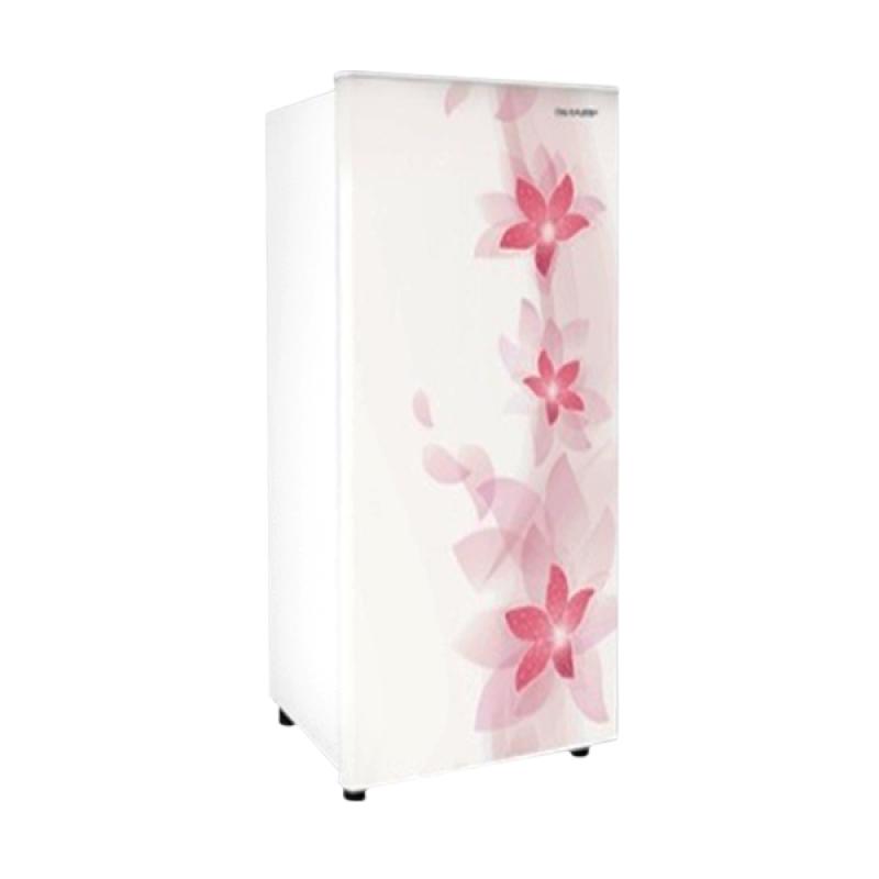 Jual Sharp SJN181DFW Flower Kirei II Kulkas - White [157 L 