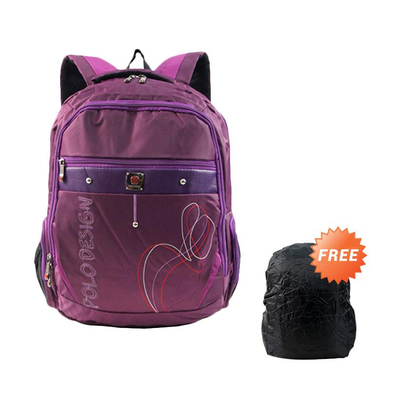 jual polo design px1 21003l tas ransel cover purple harga kualitas terjamin jual polo design px1 21003l tas ransel cover purple harga kualitas terjamin