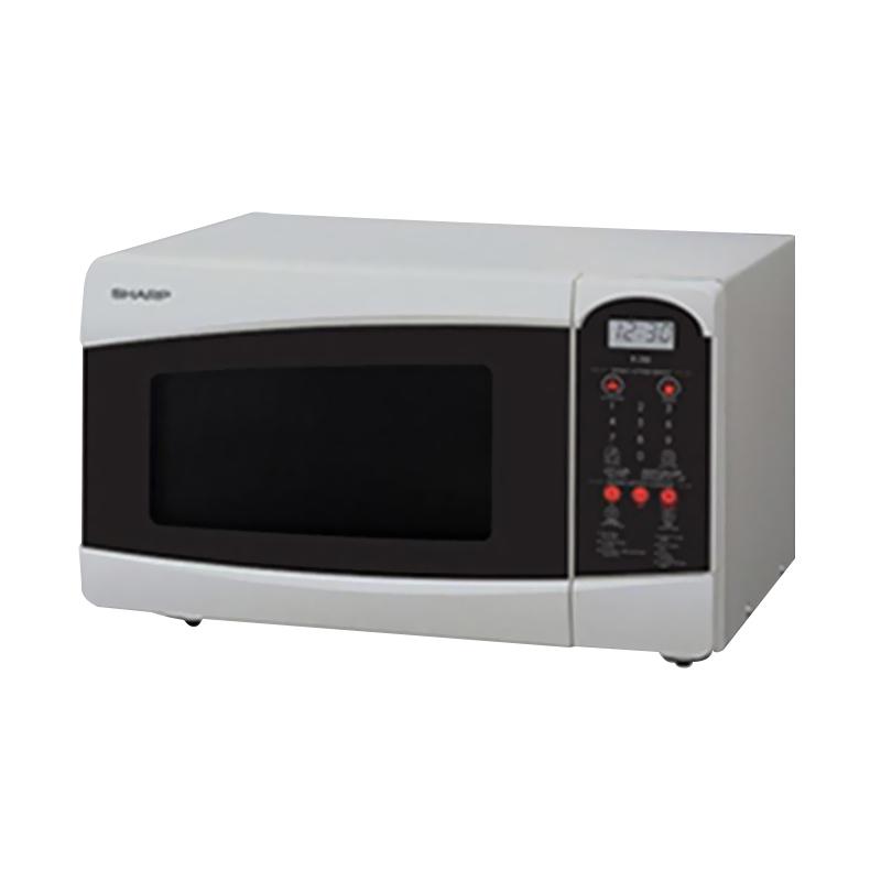 Jual Sharp R25c1(s)in Microwave Silver [22 L/ramen & Defrost] Di