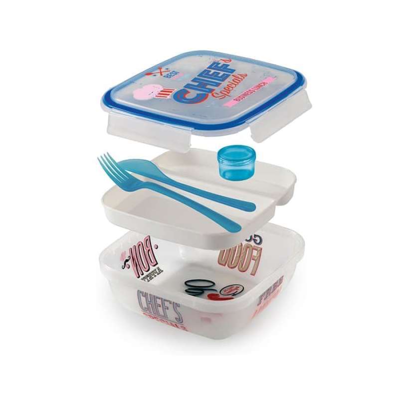 Jual INFORMA TEMPAT MAKAN VINTAGE LUNCH BOX WHITE di Seller Merdeka17_Store Kemayoran, Kota