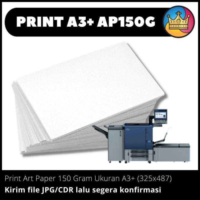 Jual DIGITAL PRINT A3+ Cetak Kertas Art Paper Carton AP 150 Gram di