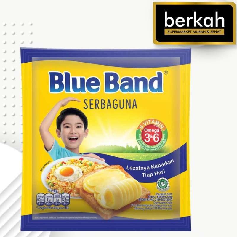 Jual Blue Band Serbaguna Sachet 200 Gram Di Seller Berkah Supermarket