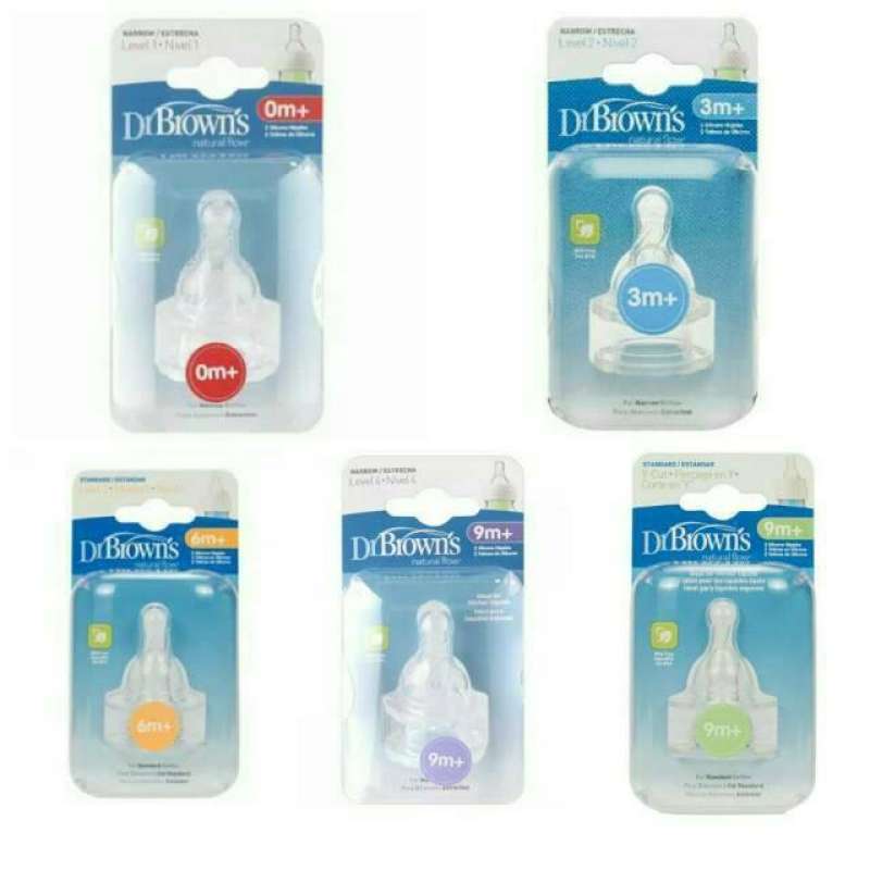 Jual Dr. Brown's Nipple Standard 2pcs di Seller Baby Sejati Baby