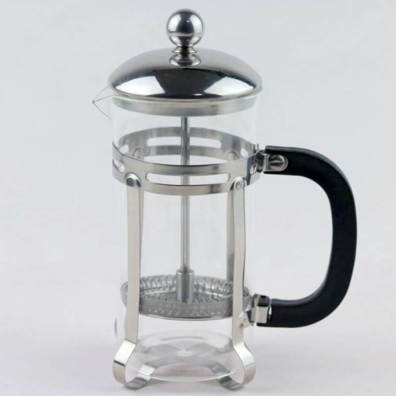 Promo Wltl French Press Coffee Plunger Stainless Steel Kaca Tahan Panas