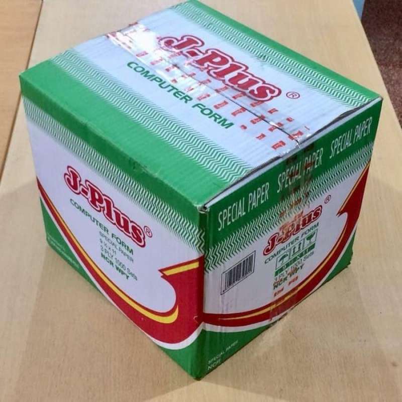 Jual CONTINUOUS FORM 1 PLY 14 7/8` X 11 JPLUS / KERTAS NCR di Seller