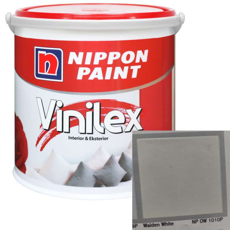 Promo Nippon Paint Vinilex Tinting Np Ow 1010p Walden White Cat