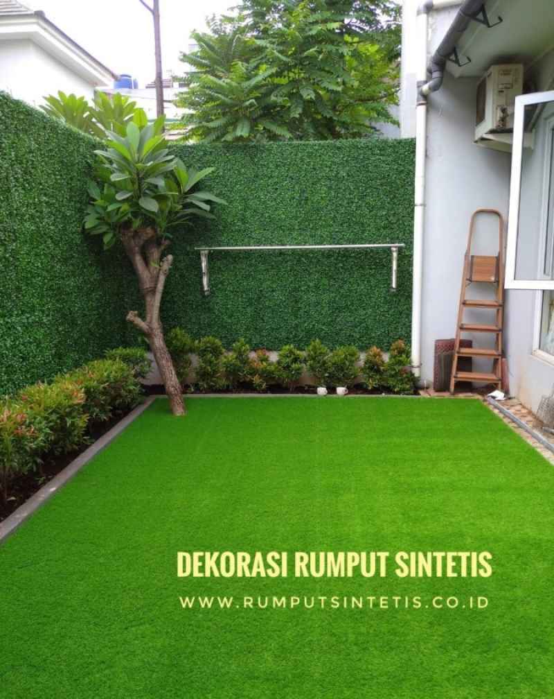 Promo Promo ! Rumput Sintetis 1x3 M Tebal 3 Cm Tipe Jepang Teras Rumah