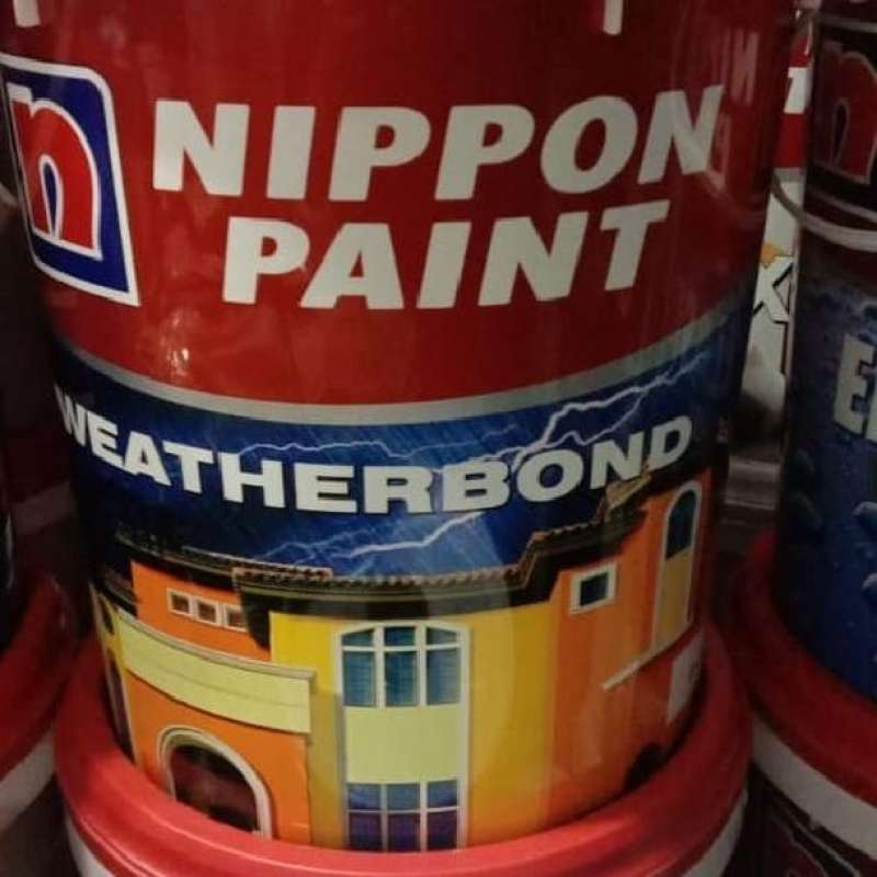 Jual NIPPON PAINT WEATHERBOND 2,5LTR DAISY WHITE / CAT TEMBOK di