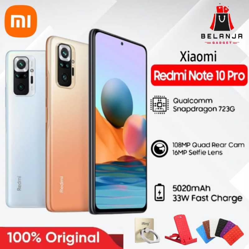Jual XIAOMI REDMI NOTE 10 PRO8/128GB GARANSI RESMI XIAOMI INDONESIA - 6 ...