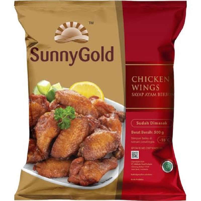 Jual Sunny Gold Chicken Wings [500 G] Di Seller Rinayya Frozen Food